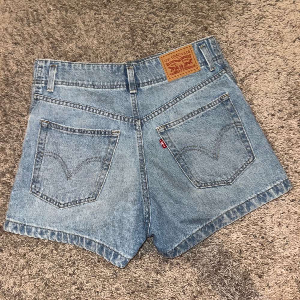 Levi's High Waisted Mom Shorts